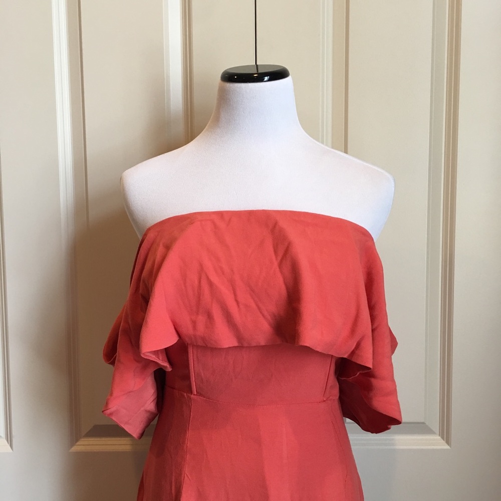 Cupcakes and Cashmere Rudy Off The Shoulder Dress Size 6 - Picture 7 of 8